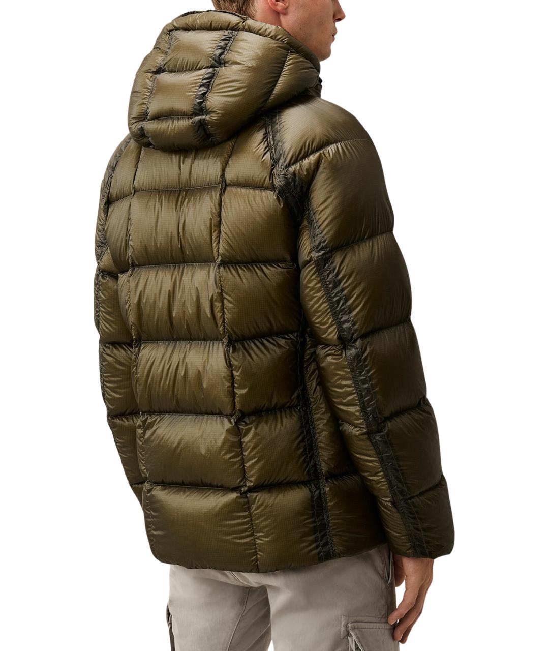 CP COMPANY Зеленый полиамидовый пуховик, фото 3