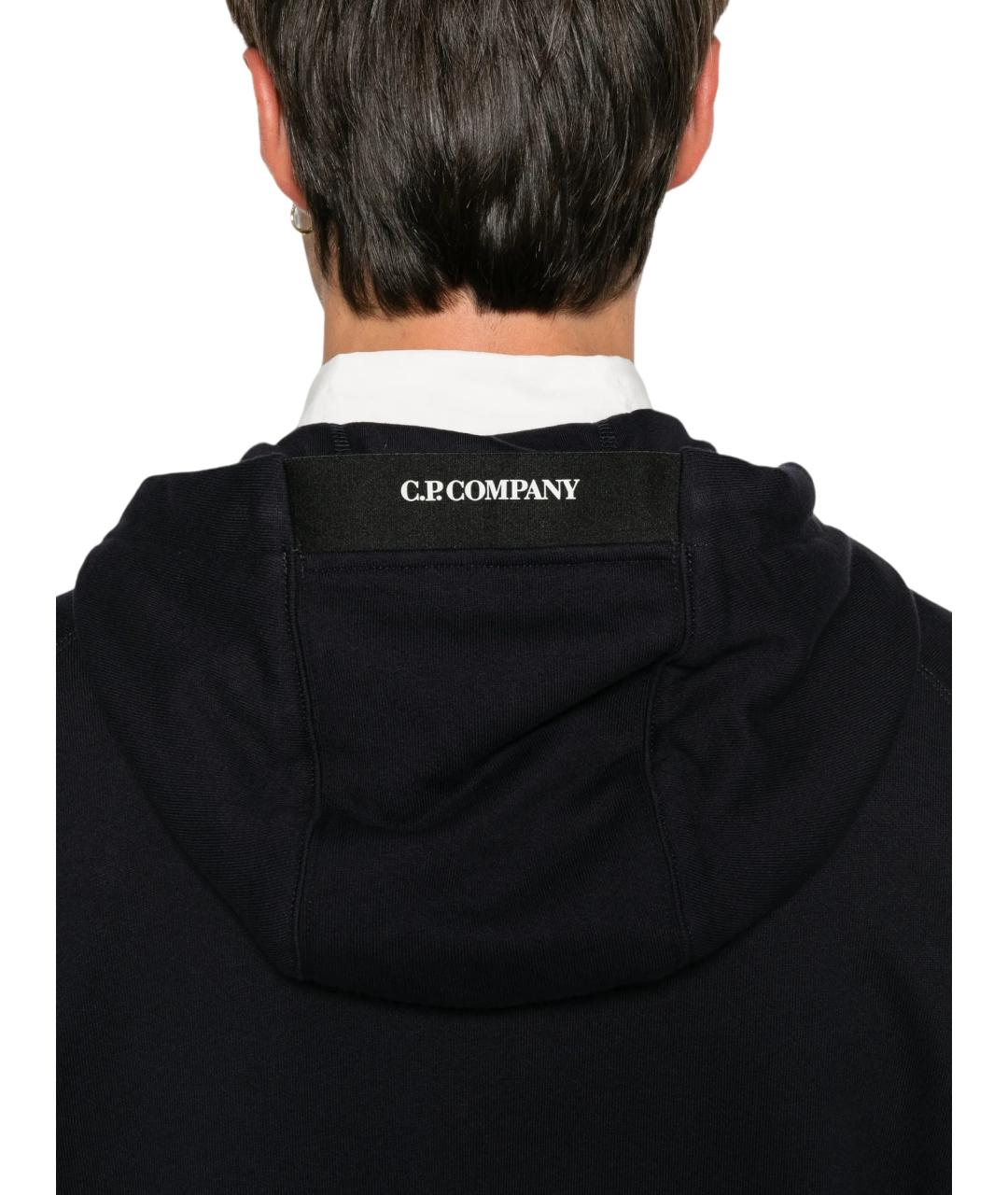 CP COMPANY Синий хлопковый джемпер / свитер, фото 4