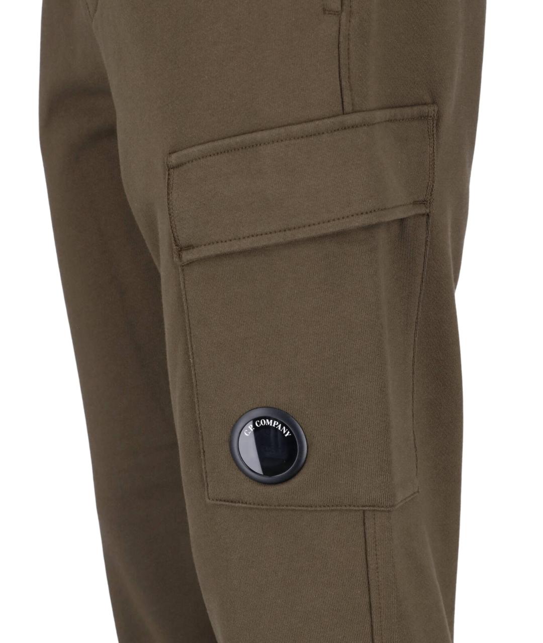 CP COMPANY Хаки хлопковые повседневные брюки, фото 3