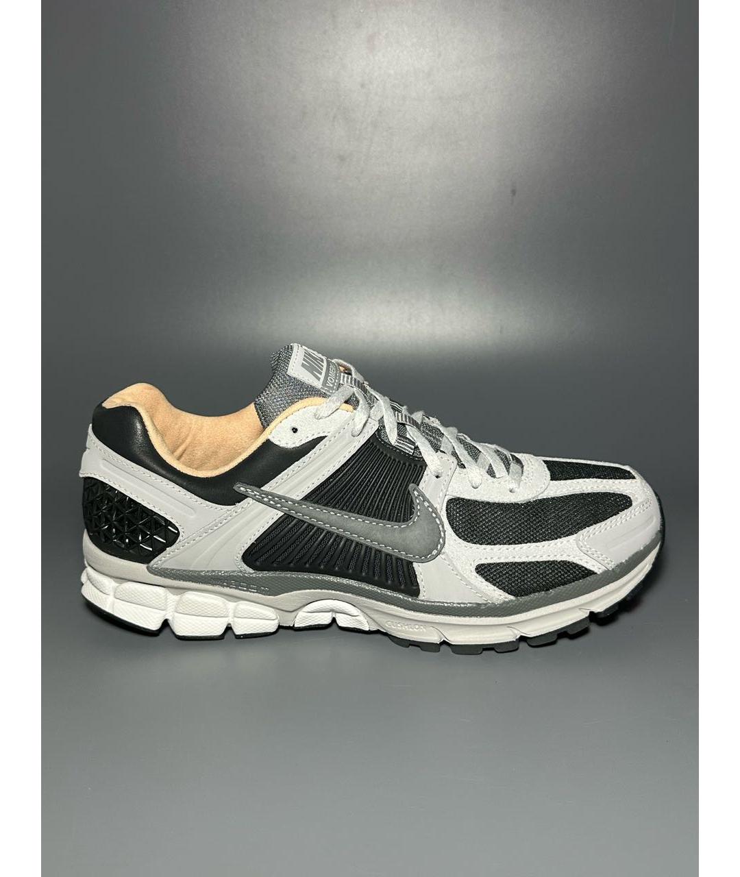 NIKE Антрацитовые синтетические низкие кроссовки / кеды, фото 9