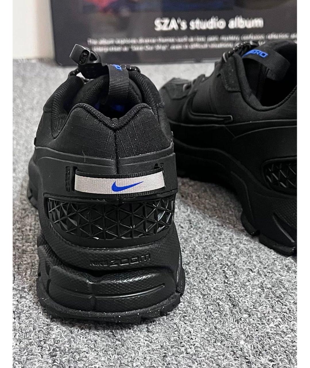 NIKE Черные низкие кроссовки / кеды, фото 4
