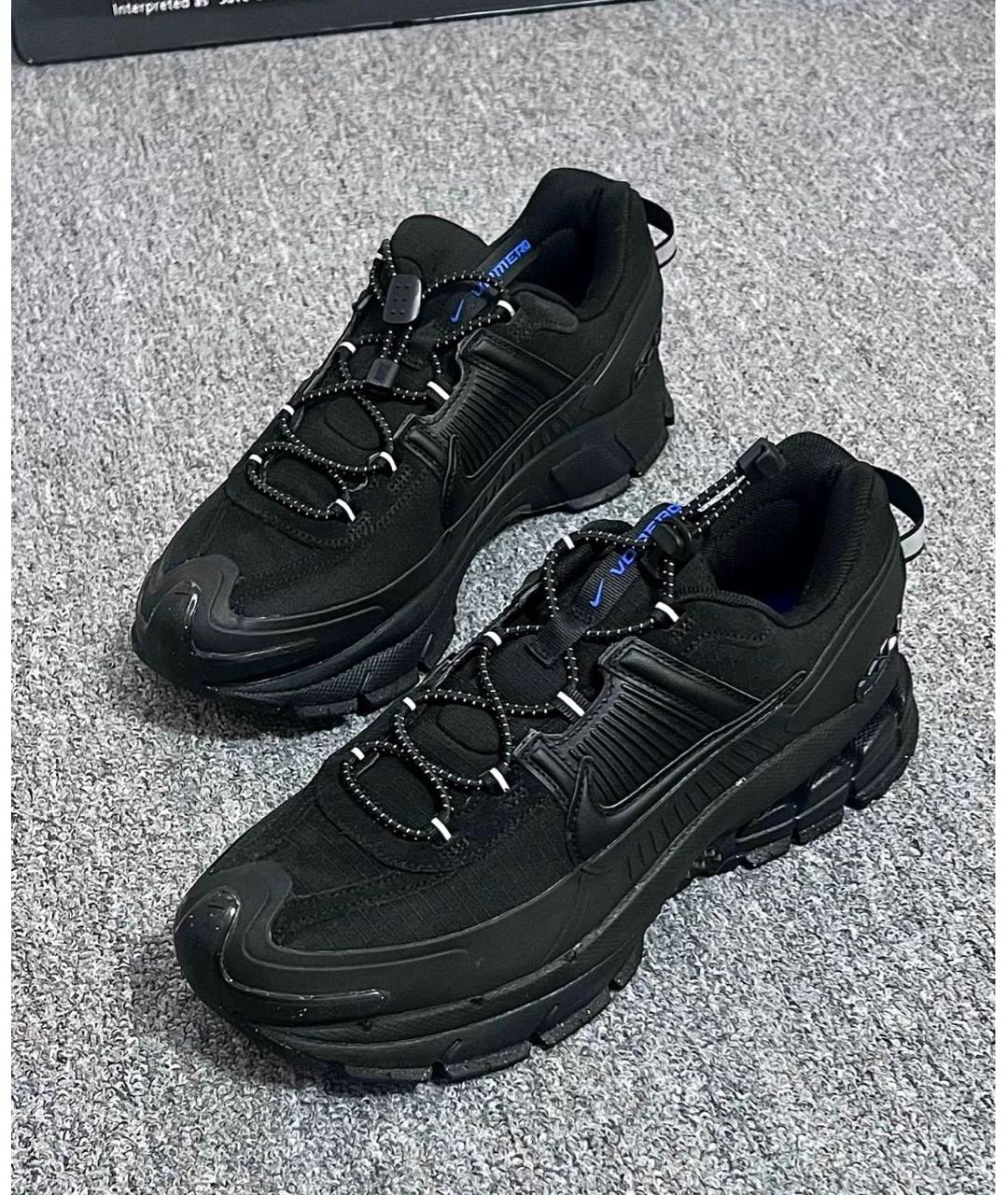 NIKE Черные низкие кроссовки / кеды, фото 2