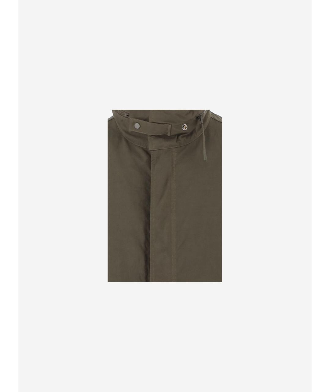CP COMPANY Зеленое полиамидовое пальто, фото 3