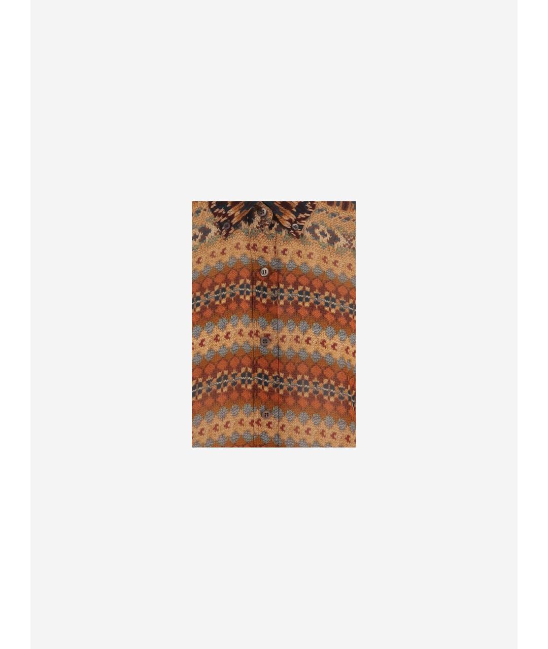 DRIES VAN NOTEN Мульти вискозная рубашка, фото 3