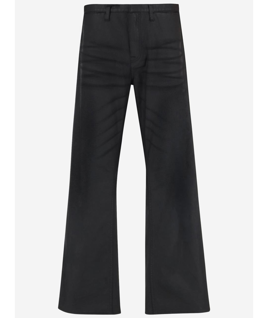 GUCCI Черные хлопковые джинсы, фото 3