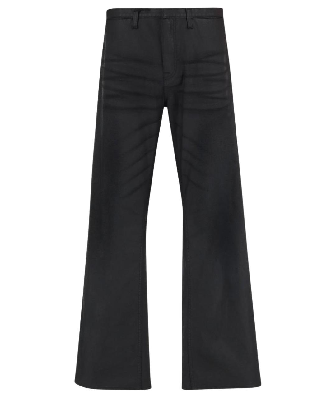 GUCCI Черные хлопковые джинсы, фото 1