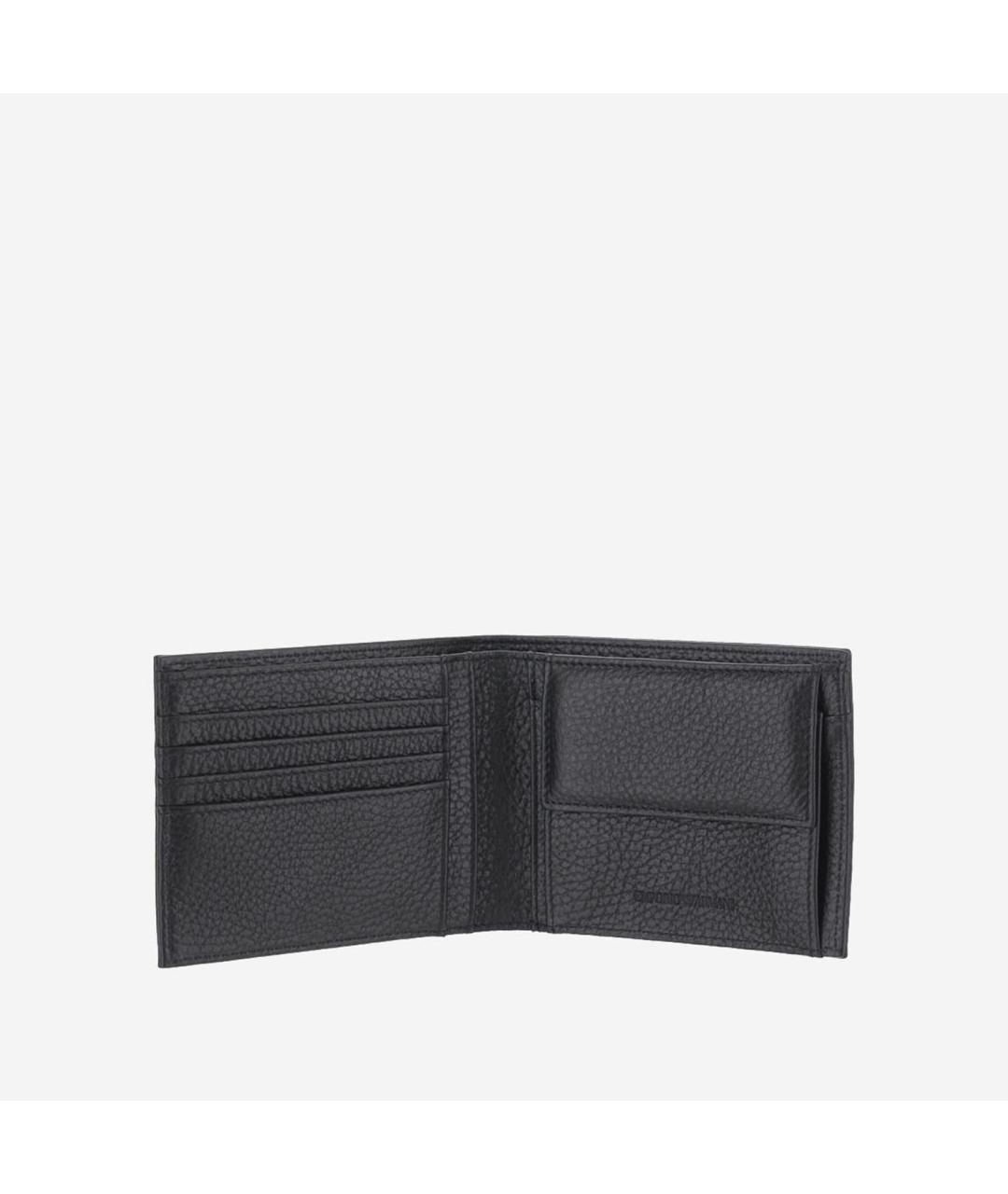 EMPORIO ARMANI Черный кошелек, фото 3