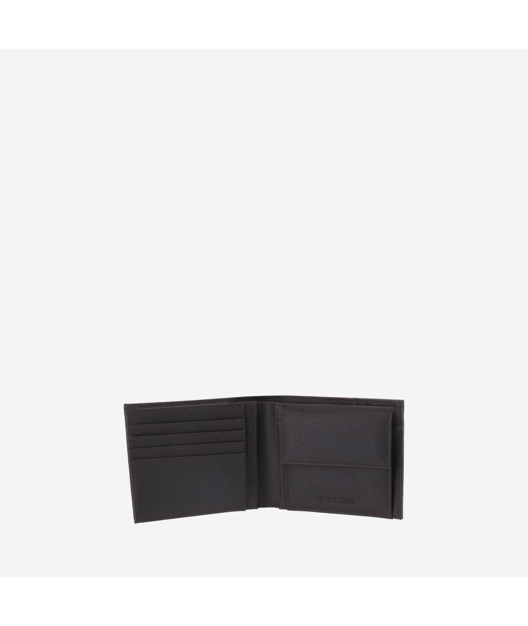 EMPORIO ARMANI Черный кошелек, фото 3
