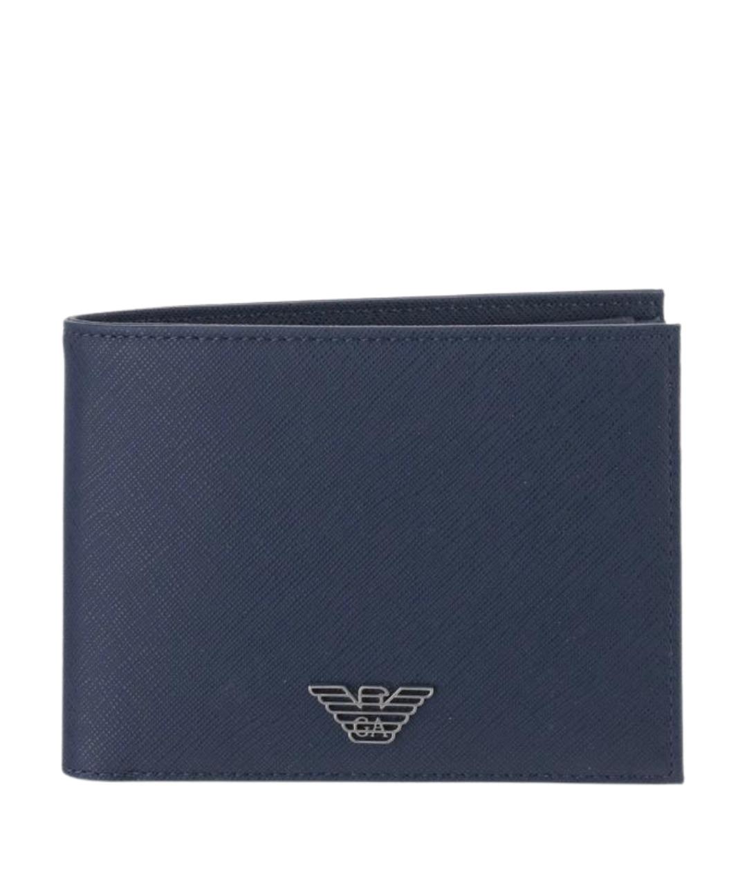 EMPORIO ARMANI Синий кошелек, фото 1