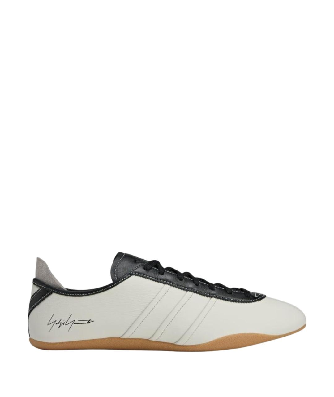 ADIDAS Белые кожаные кроссовки, фото 1