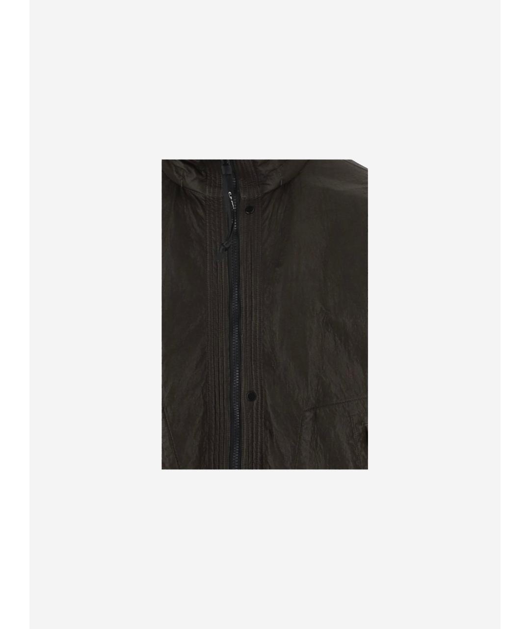 CP COMPANY Зеленая нейлоновая куртка, фото 4
