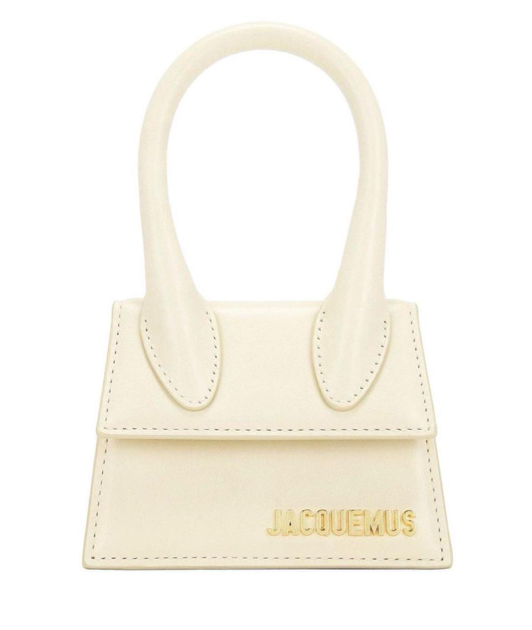 JACQUEMUS Бежевая сумка через плечо, фото 7