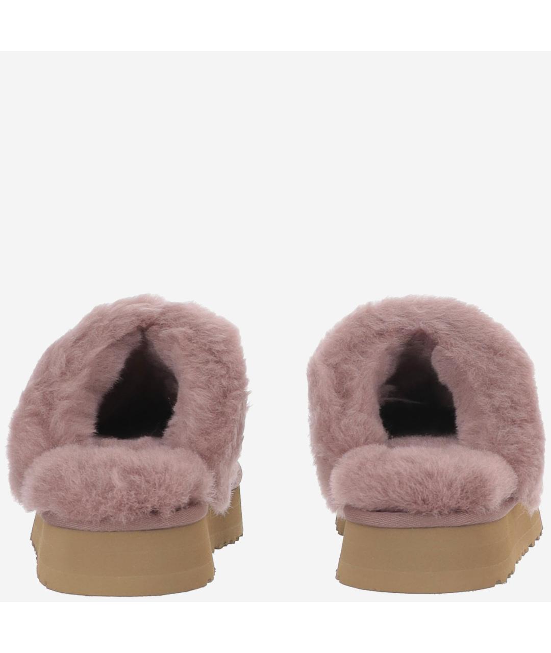 UGG Розовые замшевые сабо, фото 4