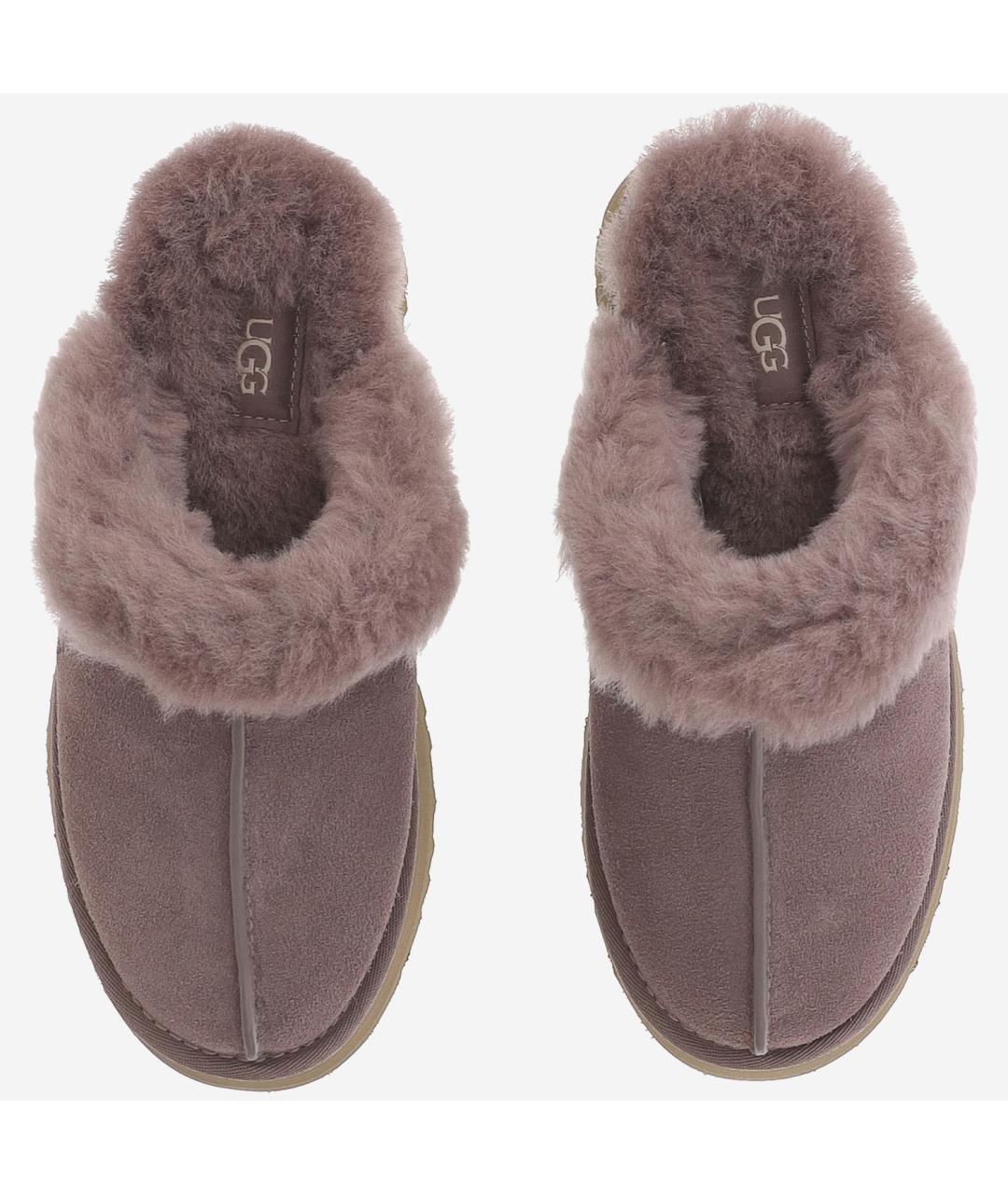 UGG Розовые замшевые сабо, фото 2