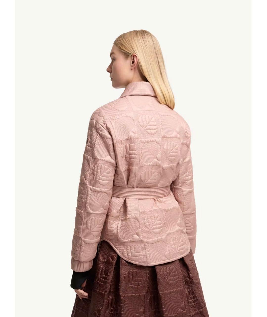MONCLER Розовая куртка, фото 5
