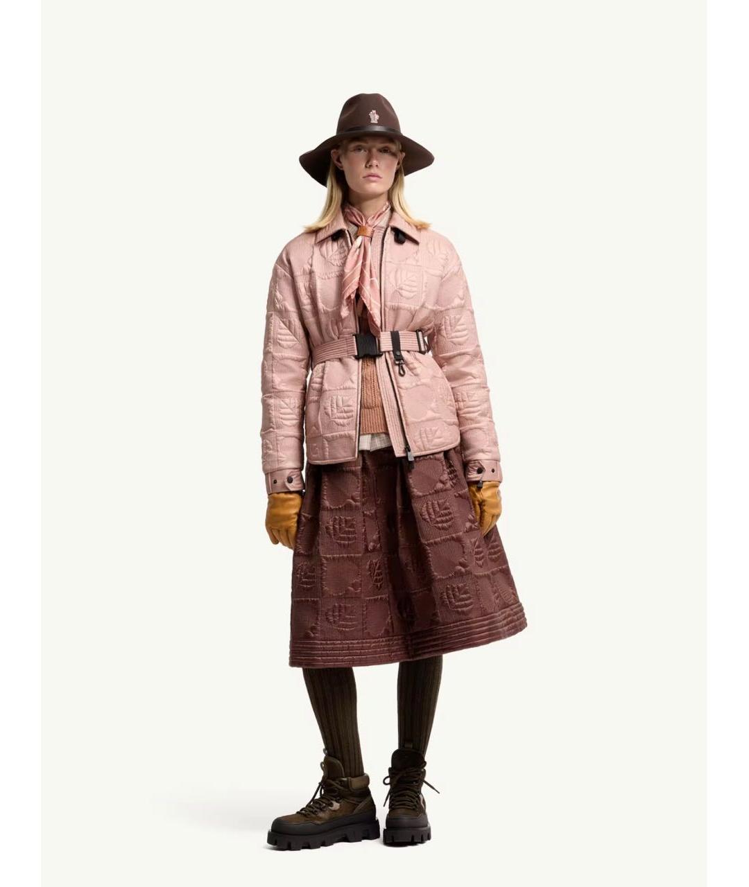 MONCLER Розовая куртка, фото 3
