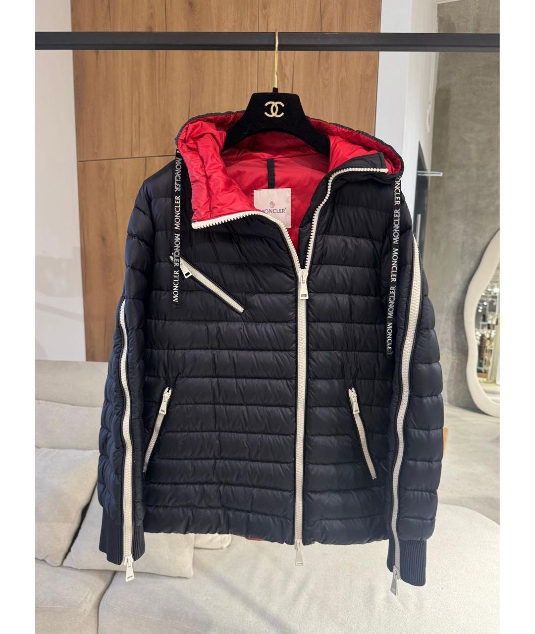 MONCLER Черная куртка, фото 4