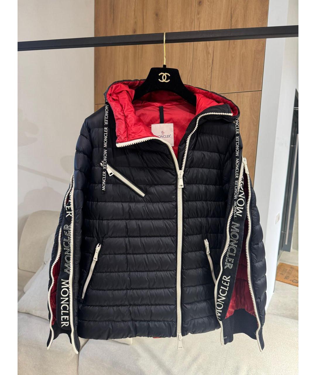 MONCLER Черная куртка, фото 3
