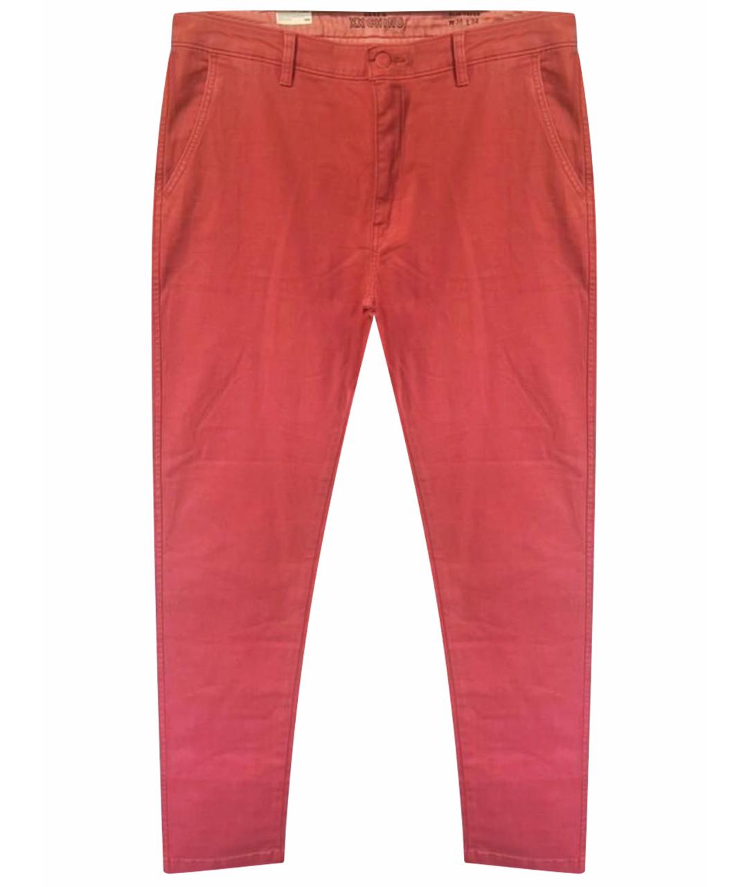 LEVI'S Коралловые хлопковые брюки чинос, фото 1
