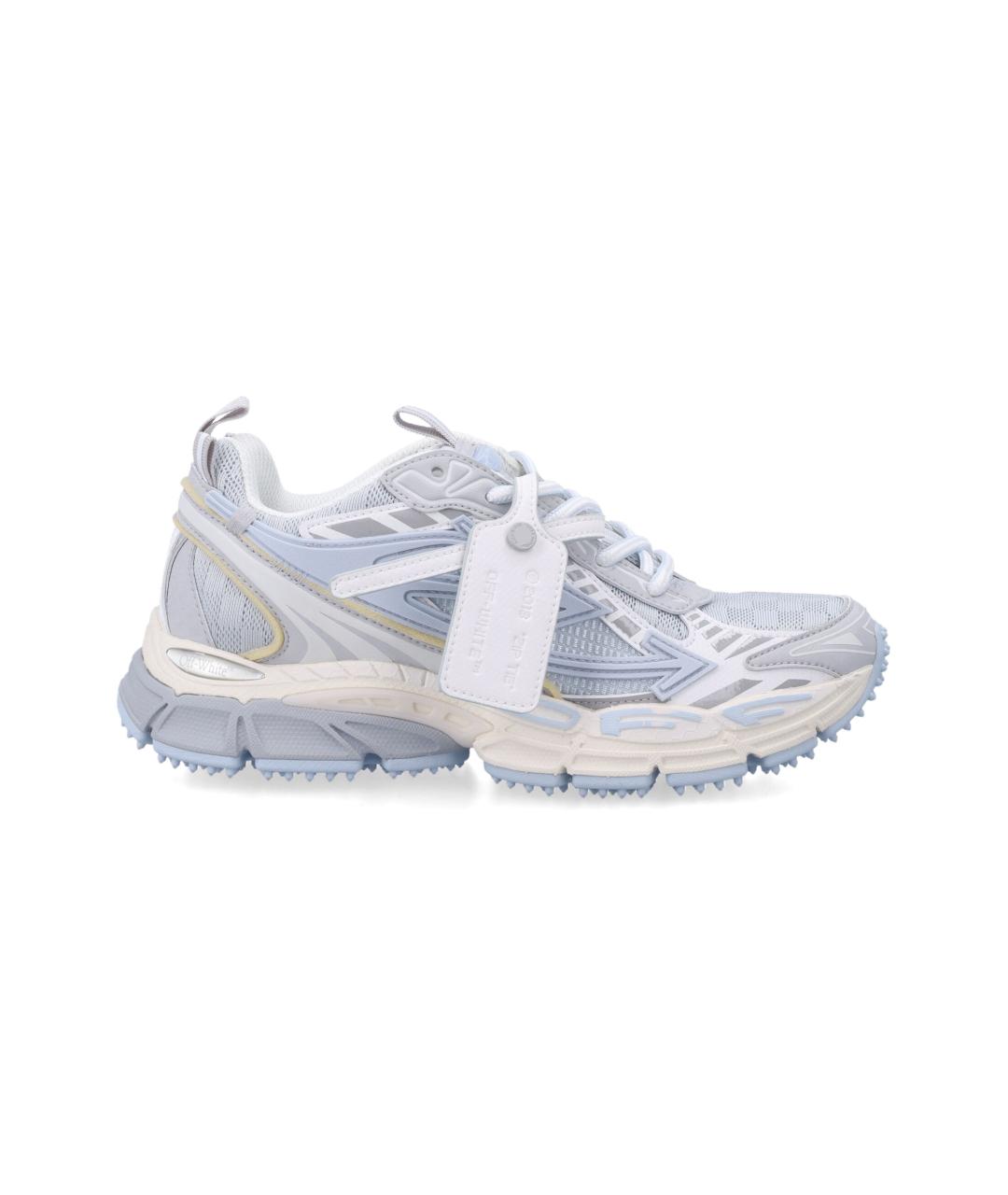 OFF-WHITE Синие кроссовки, фото 5
