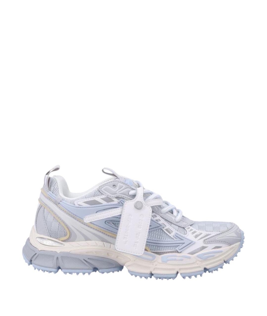 OFF-WHITE Синие кроссовки, фото 1