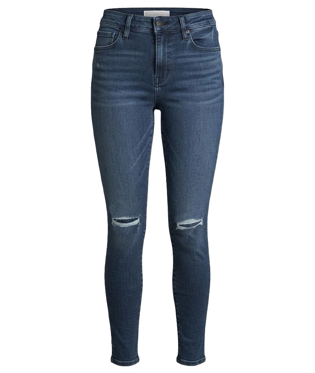 LEVI'S Синие хлопковые джинсы слим, фото 1