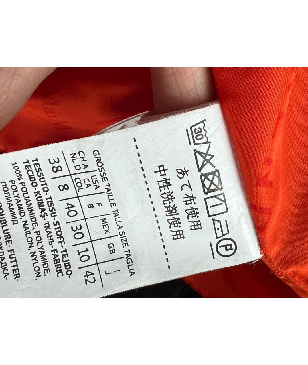WEEKEND MAX MARA Оранжевая полиэстеровая куртка, фото 6