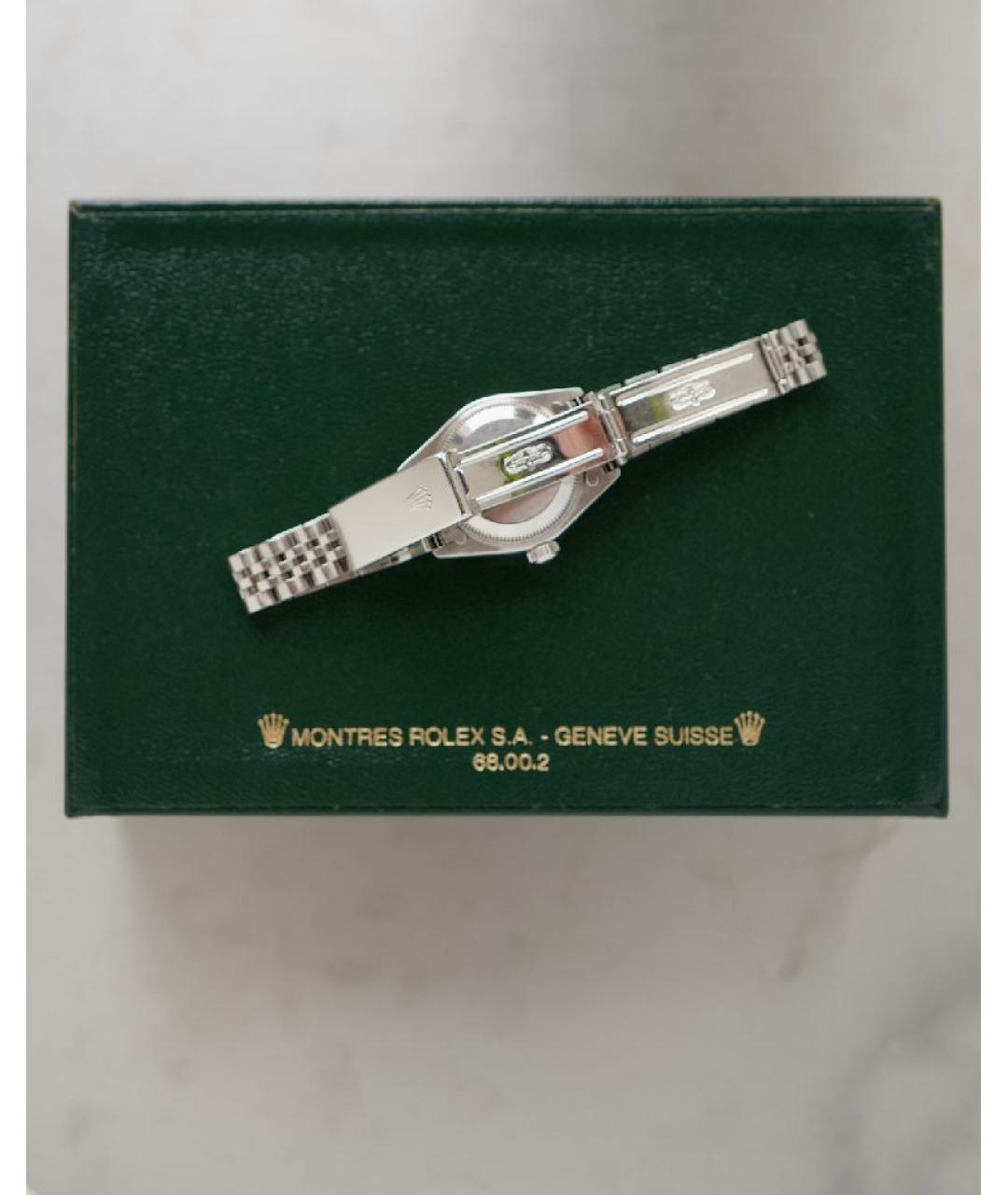 ROLEX Розовые часы из белого золота, фото 2