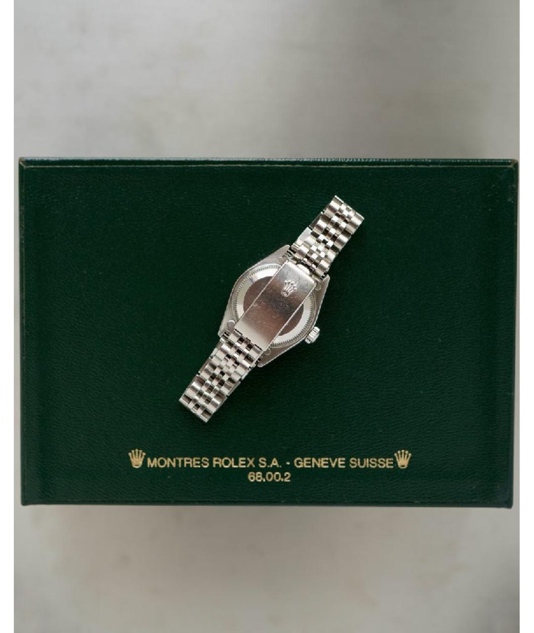 ROLEX Розовые часы из белого золота, фото 3