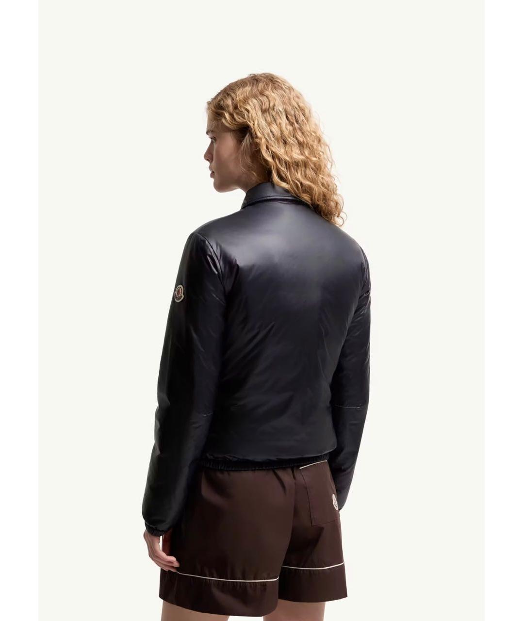 MONCLER Темно-синяя куртка, фото 5