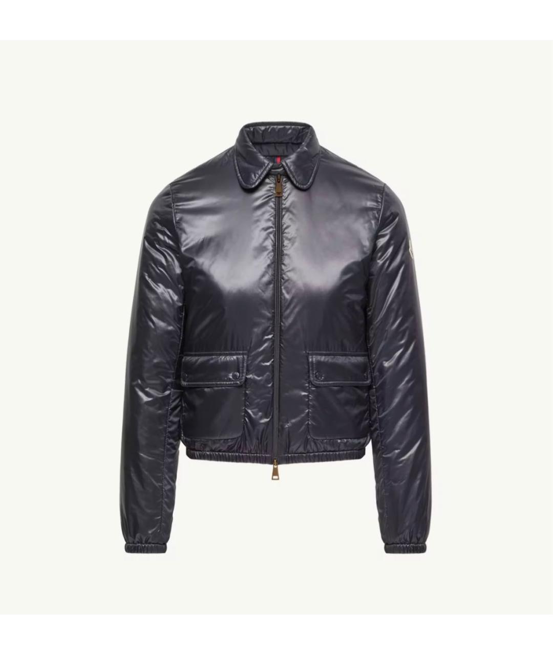 MONCLER Темно-синяя куртка, фото 7