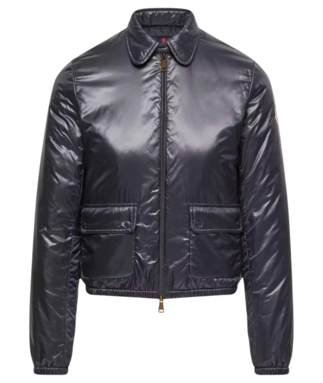 MONCLER Темно-синяя куртка, фото 1