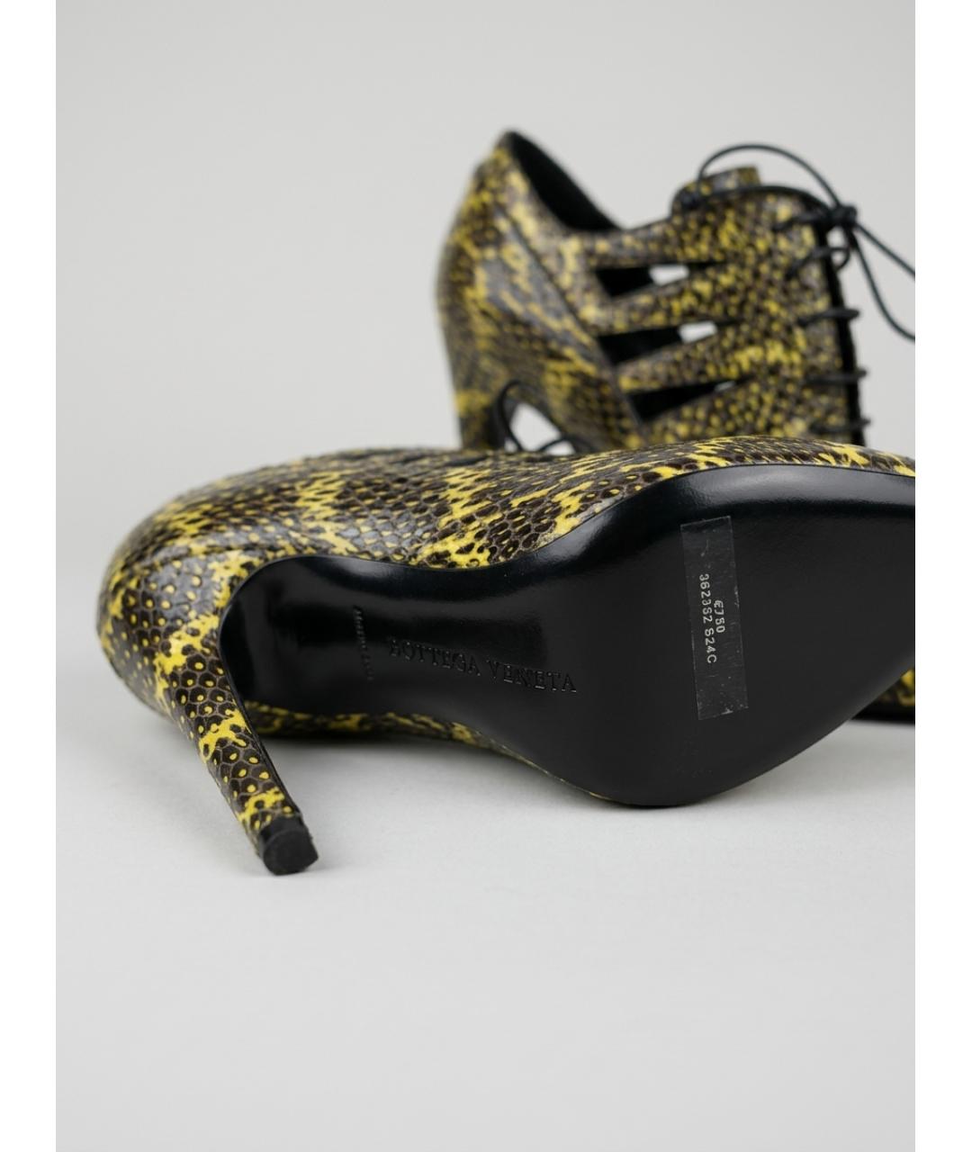 BOTTEGA VENETA Кожаные туфли, фото 4