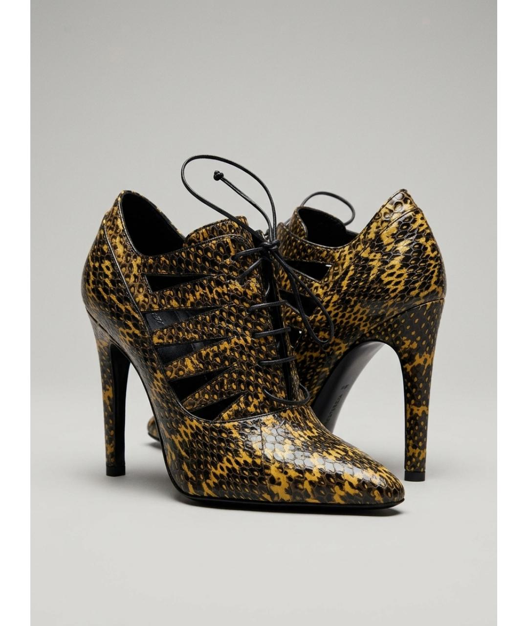 BOTTEGA VENETA Кожаные туфли, фото 5