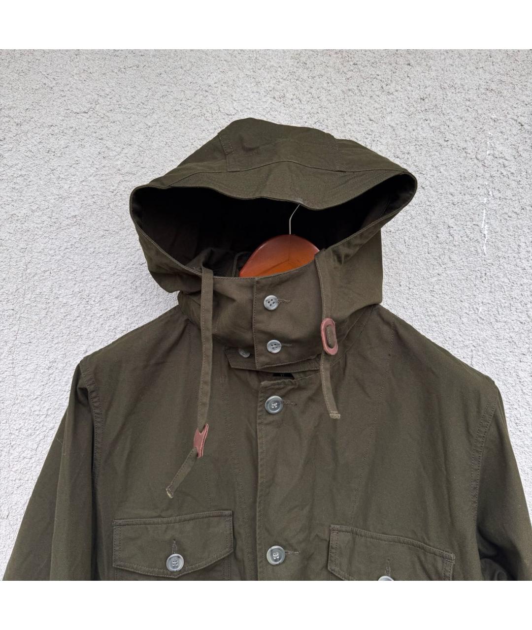 WOOLRICH Коричневая хлопковая куртка, фото 5