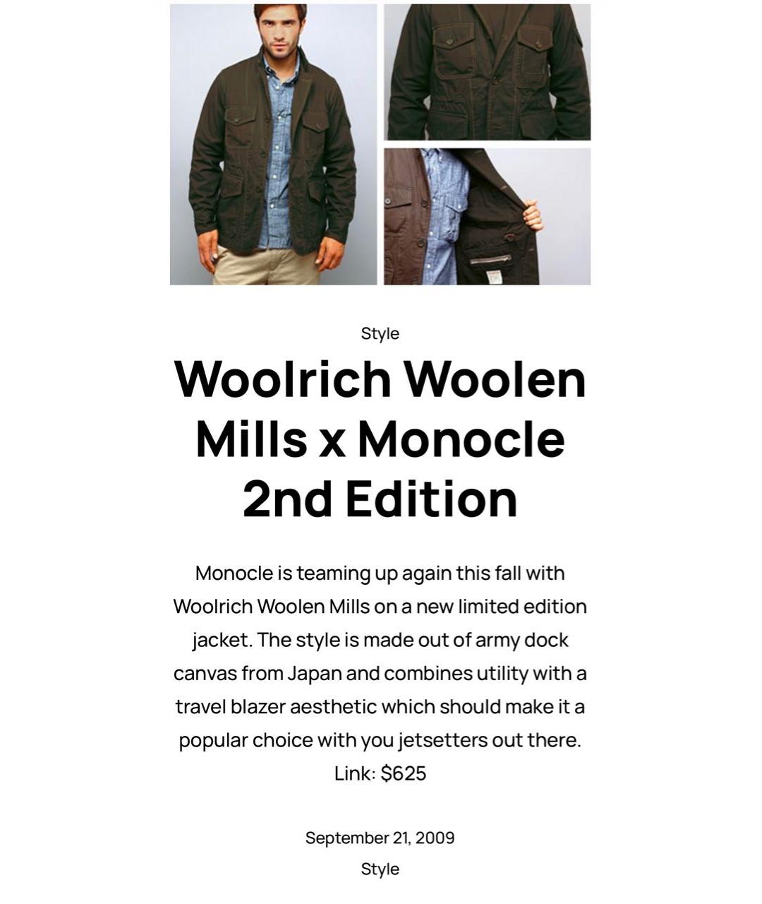 WOOLRICH Коричневая хлопковая куртка, фото 8