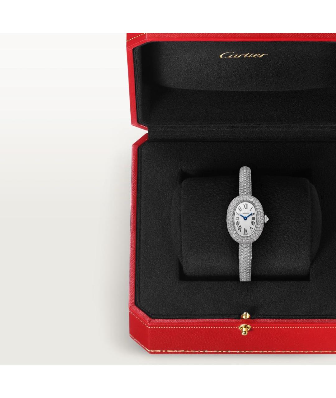 CARTIER Часы из белого золота, фото 2