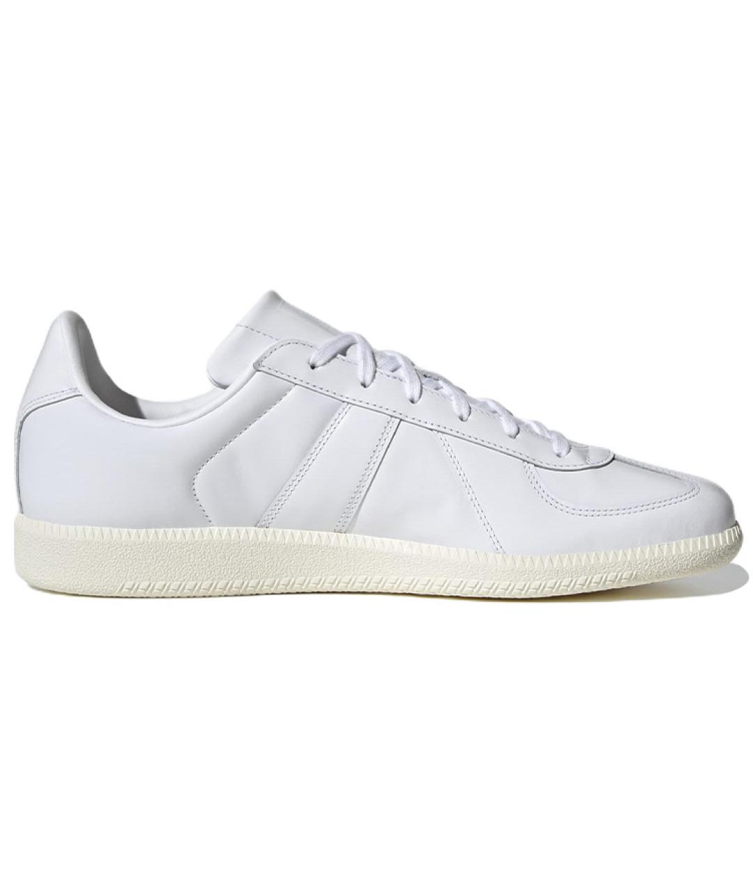 ADIDAS Белые кожаные кеды, фото 2