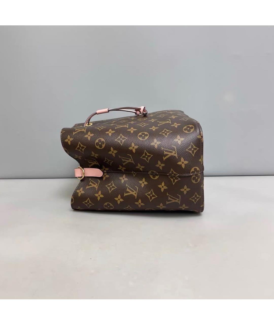 LOUIS VUITTON Розовая кожаная сумка через плечо, фото 4