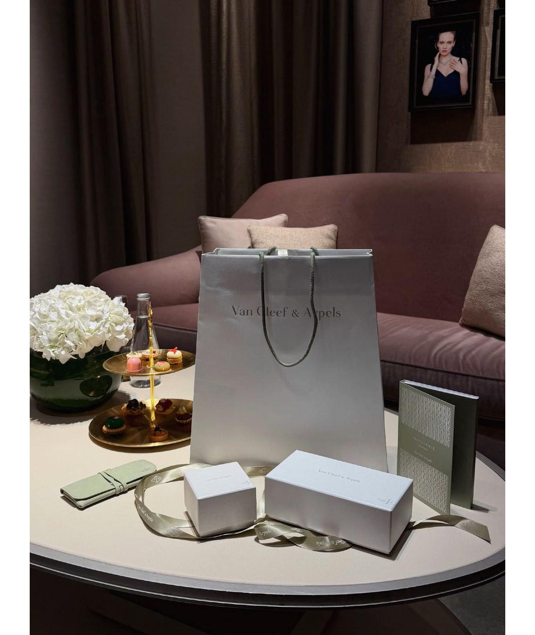 VAN CLEEF & ARPELS Золотые серьги из желтого золота, фото 4