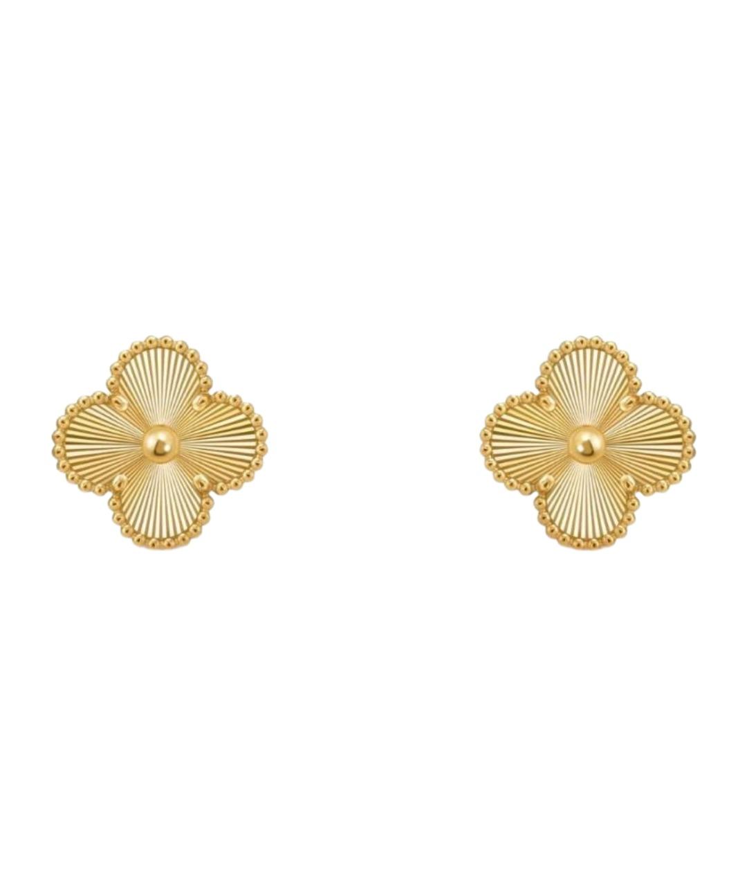 VAN CLEEF & ARPELS Золотые серьги из желтого золота, фото 1