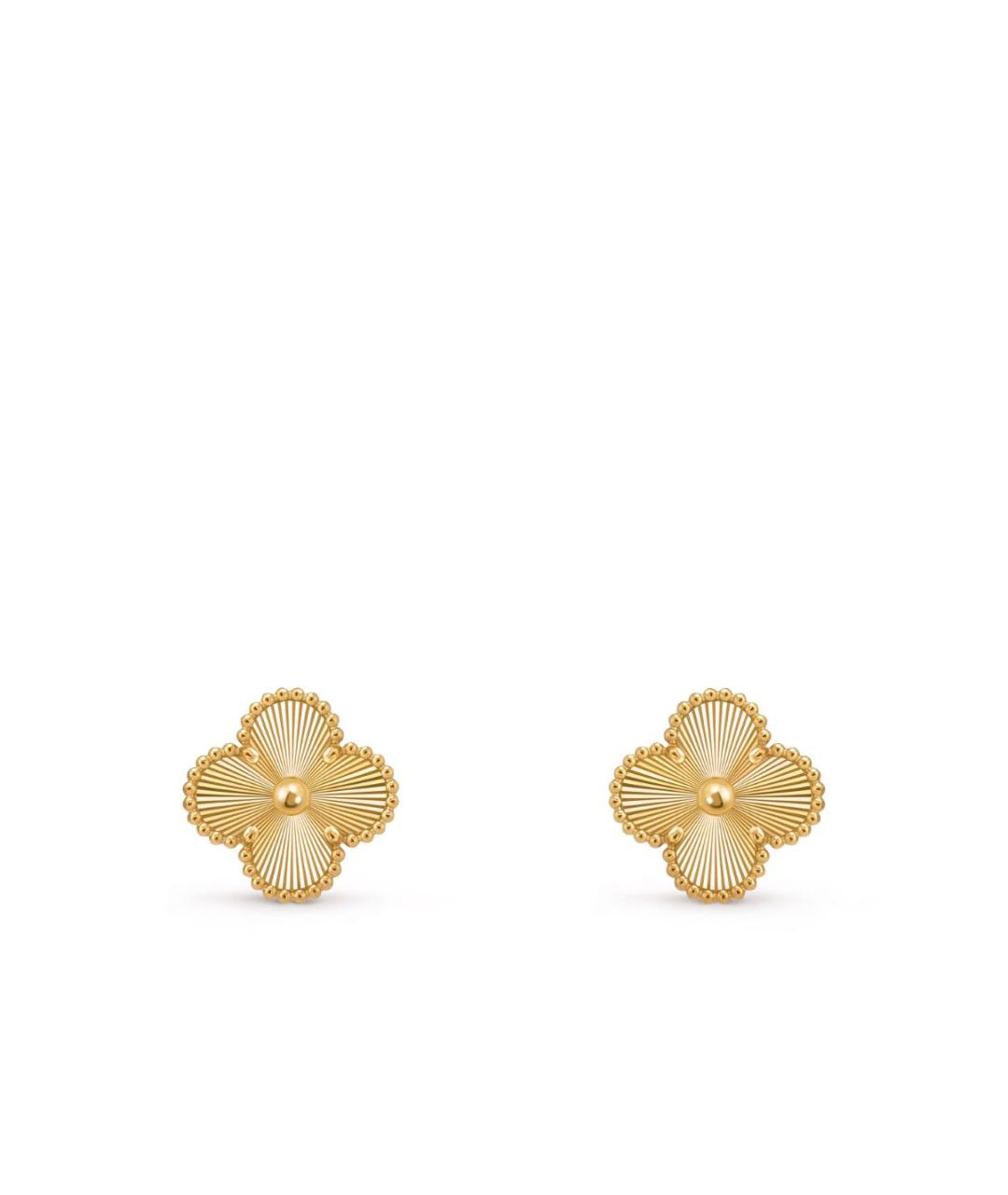VAN CLEEF & ARPELS Золотые серьги из желтого золота, фото 5