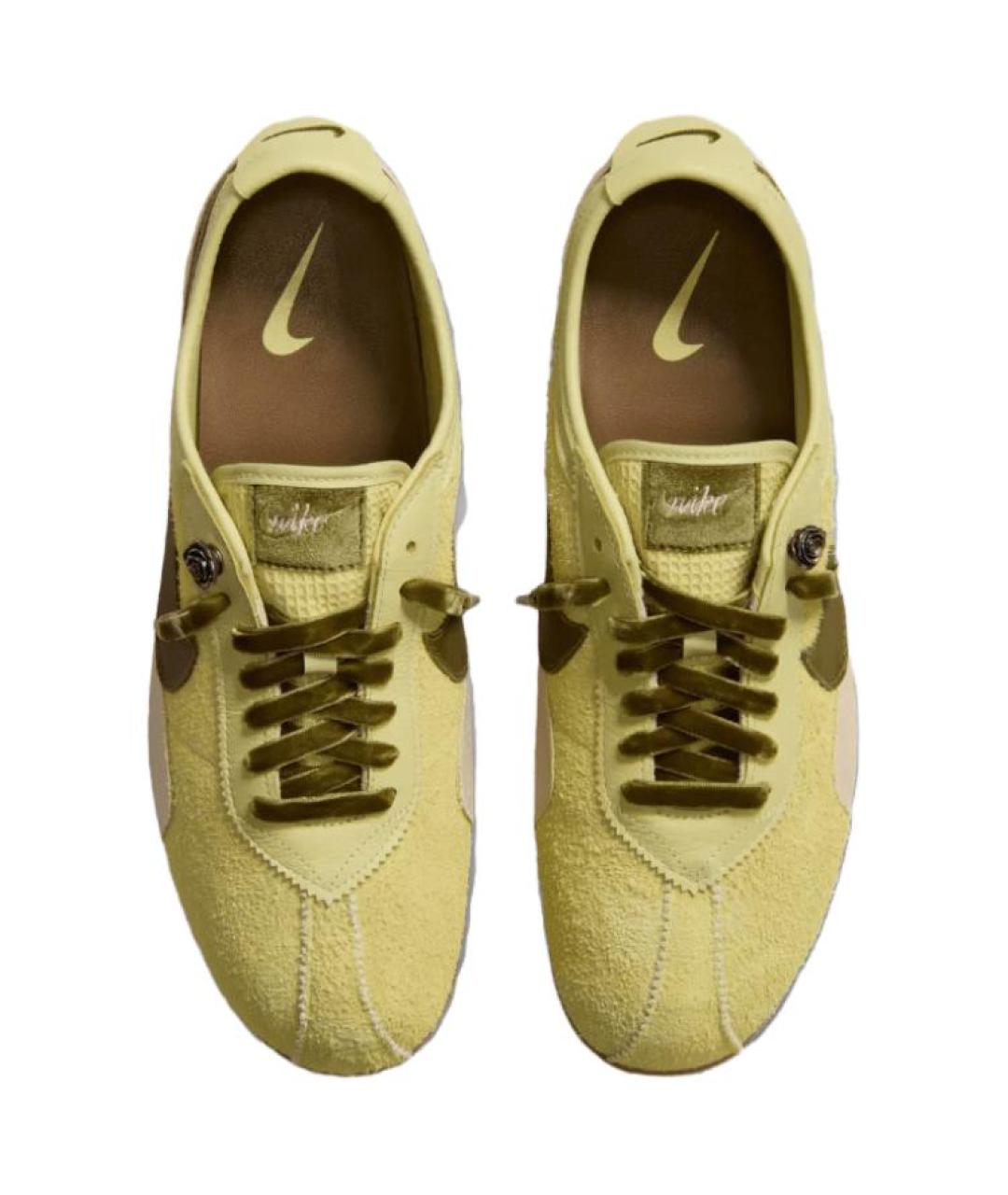 NIKE Желтые кроссовки, фото 2