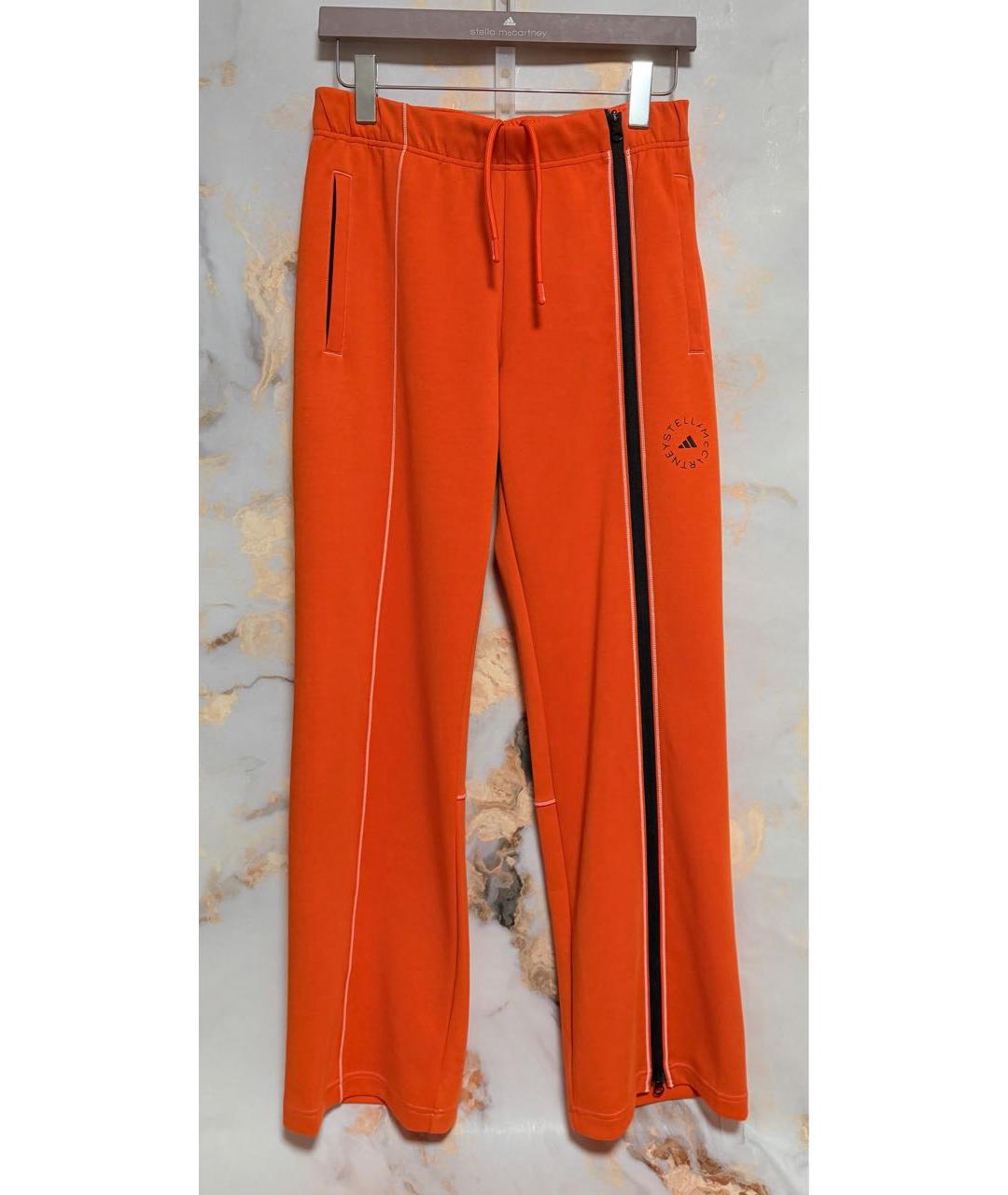 ADIDAS BY STELLA MCCARTNEY Оранжевые прямые брюки, фото 9
