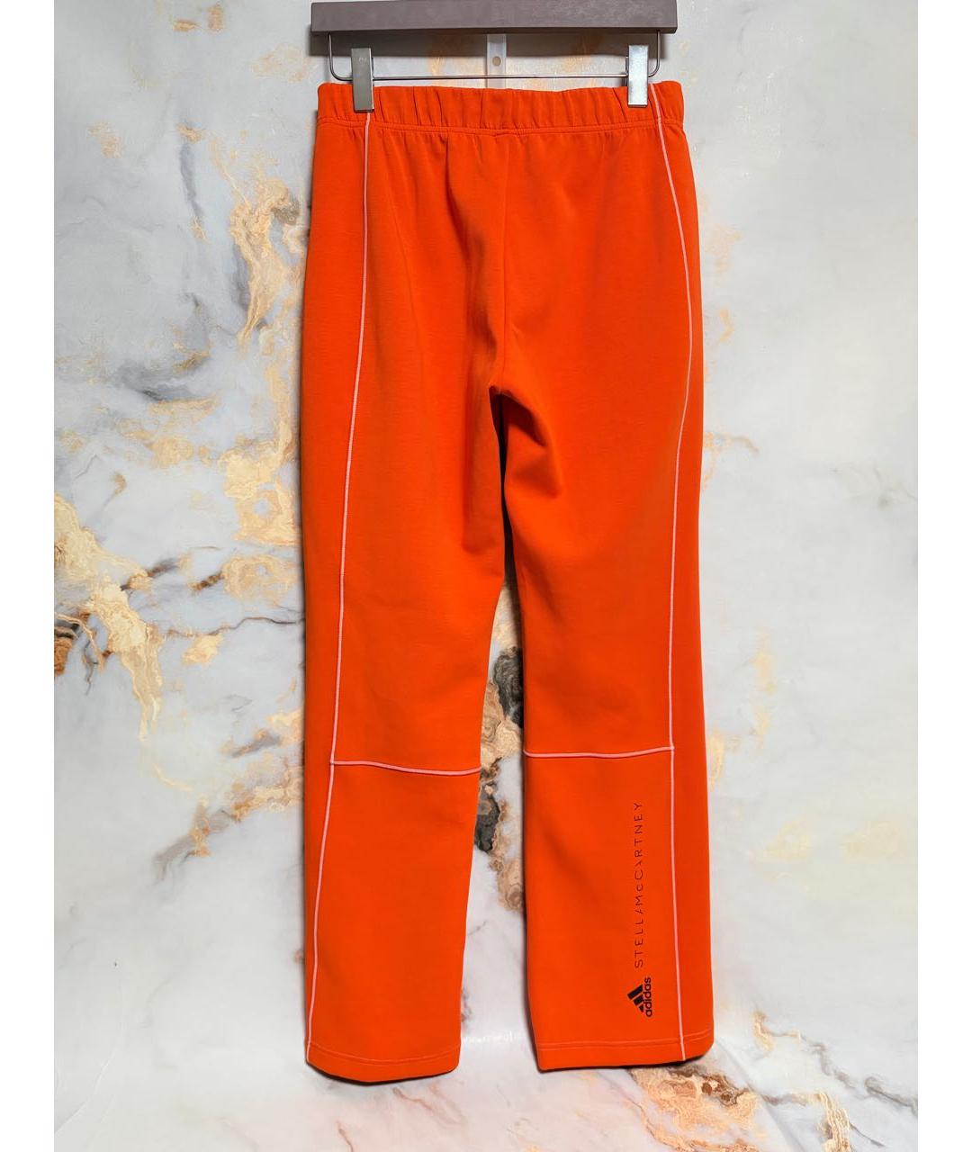 ADIDAS BY STELLA MCCARTNEY Оранжевые прямые брюки, фото 4