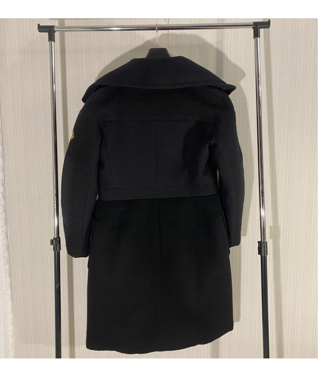 MONCLER Черная шерстяная куртка, фото 2