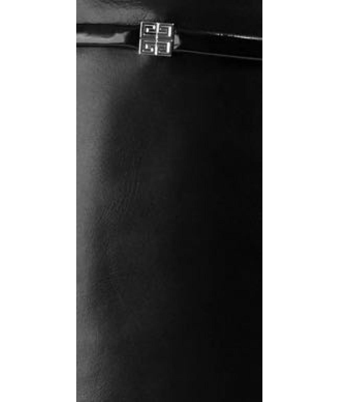 GIVENCHY Черные кожаные сапоги, фото 5