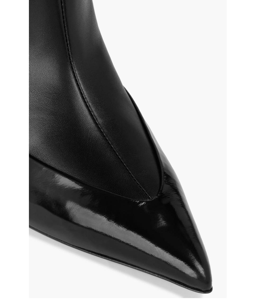 GIVENCHY Черные кожаные сапоги, фото 3