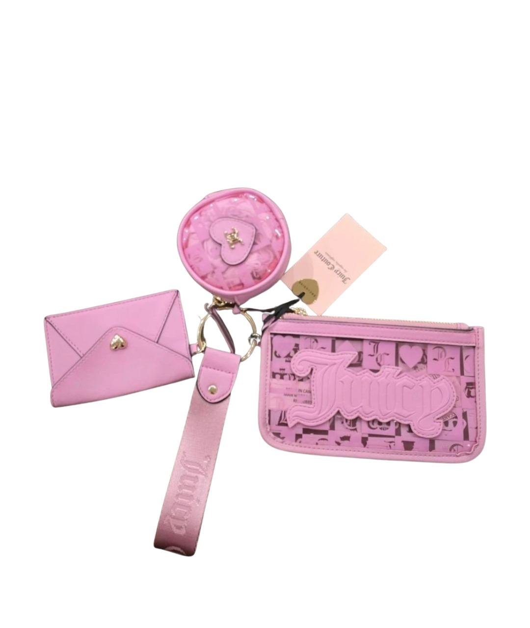 JUICY COUTURE Розовый кошелек, фото 1
