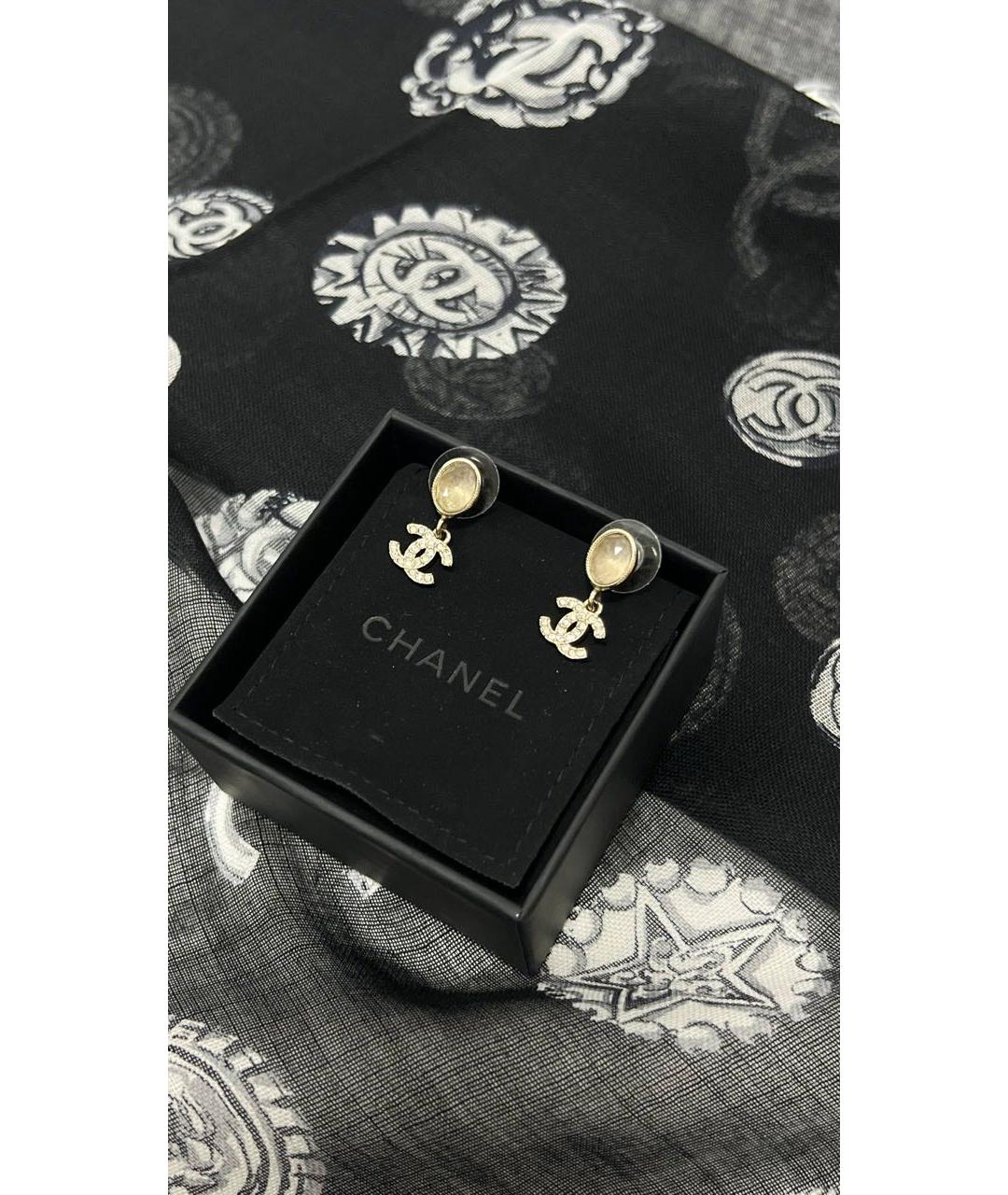 CHANEL Металлические серьги, фото 4
